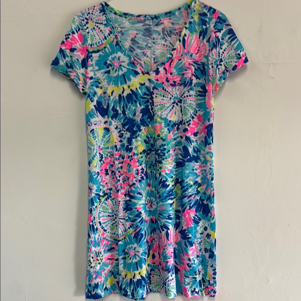 Lilly Pulitzer Jessica Colorful Short Sleeve dress - Picture 2 of 4